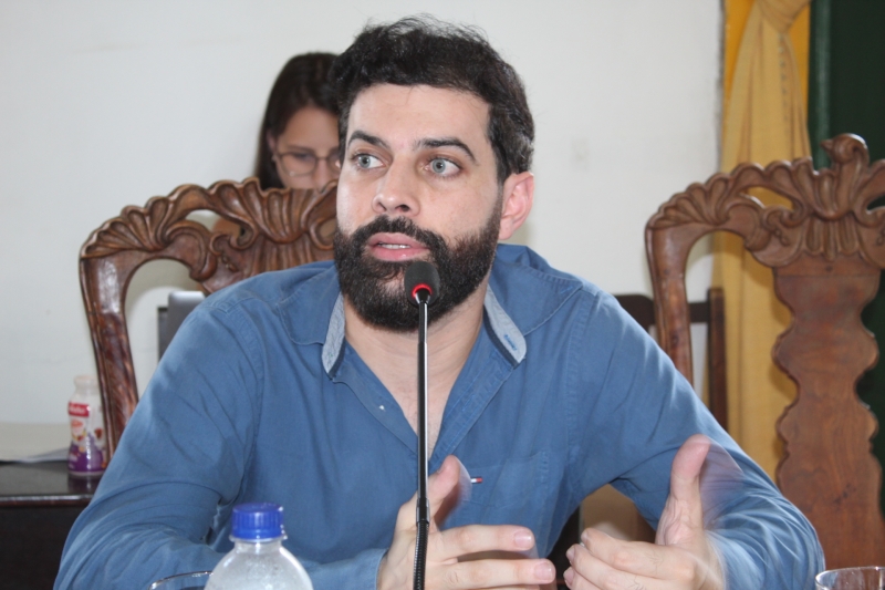 Vereador Cristiano Vilas Boas, autor do Requerimento 142/2020