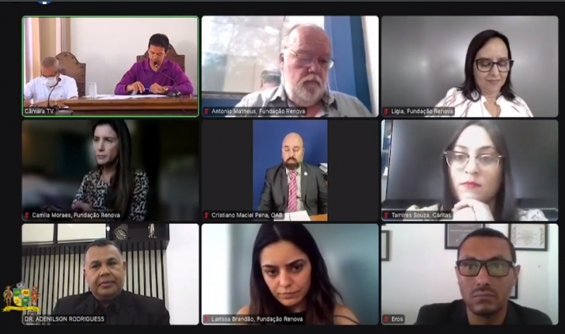 Câmara reúne Fundação Renova e classe de advogados para alinhar pendências da plataforma Novel