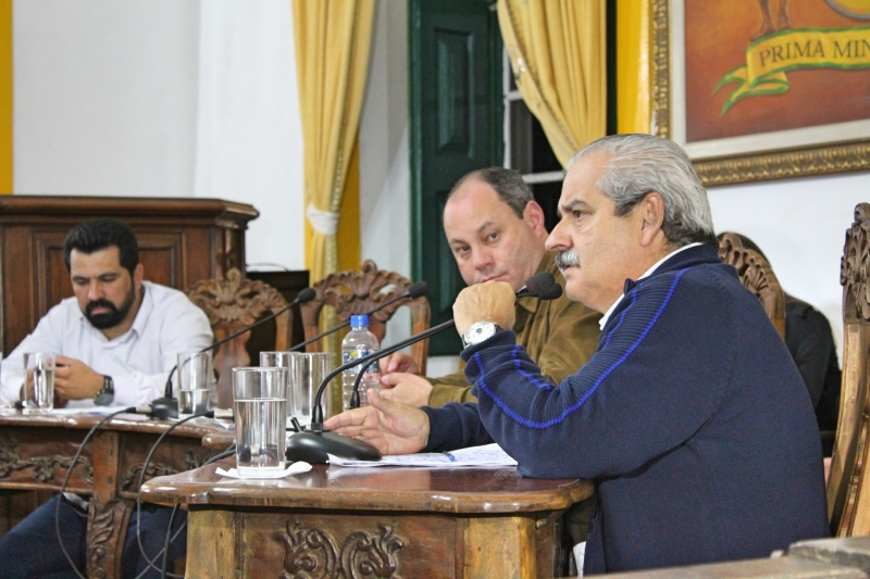 Vereador Marcelo Macedo (PSDB) faz uso da palavra.