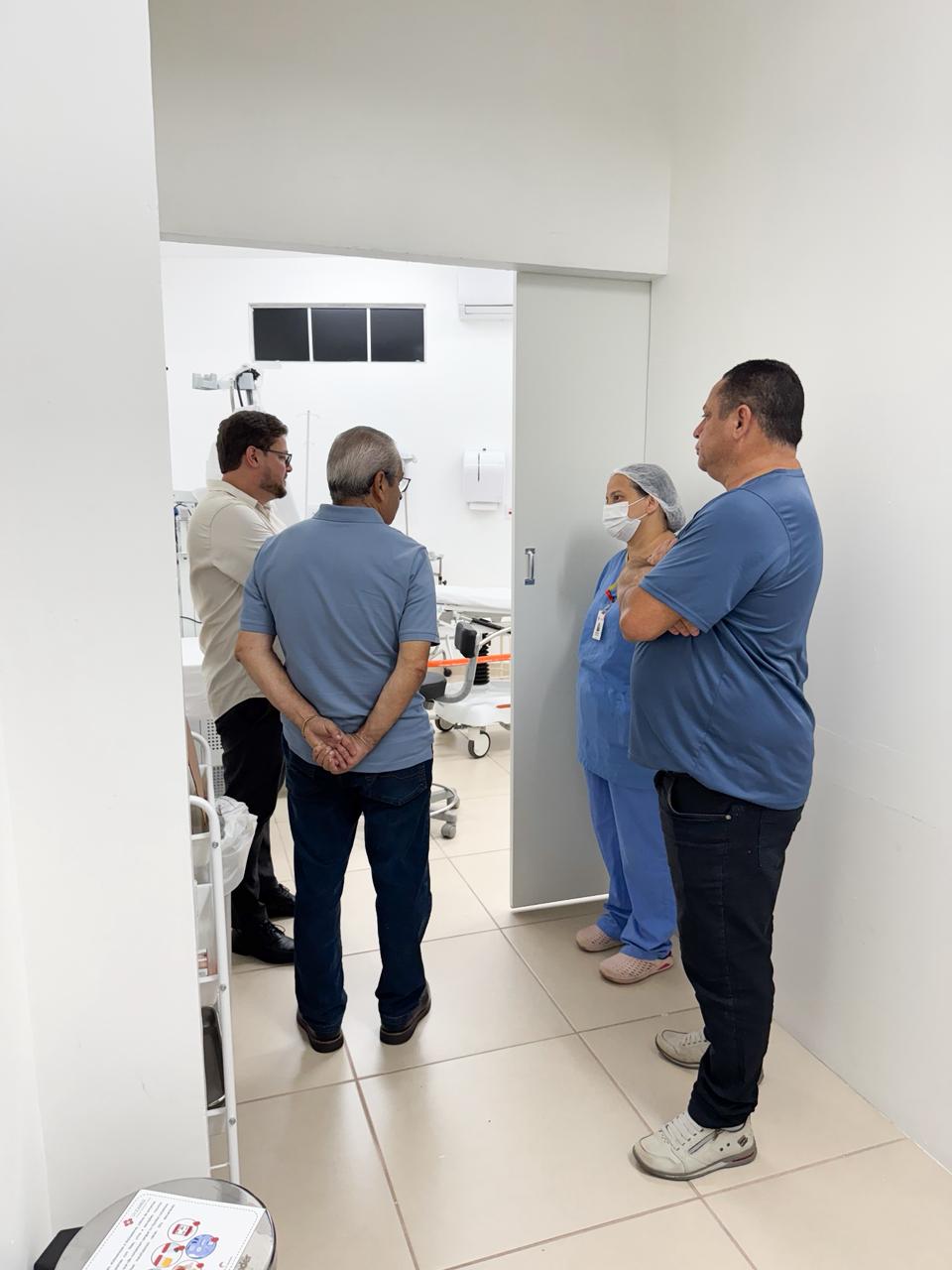 Câmara de Mariana realiza visita técnica ao Hospital Monsenhor Horta e acompanha avanços para implantação da UTI