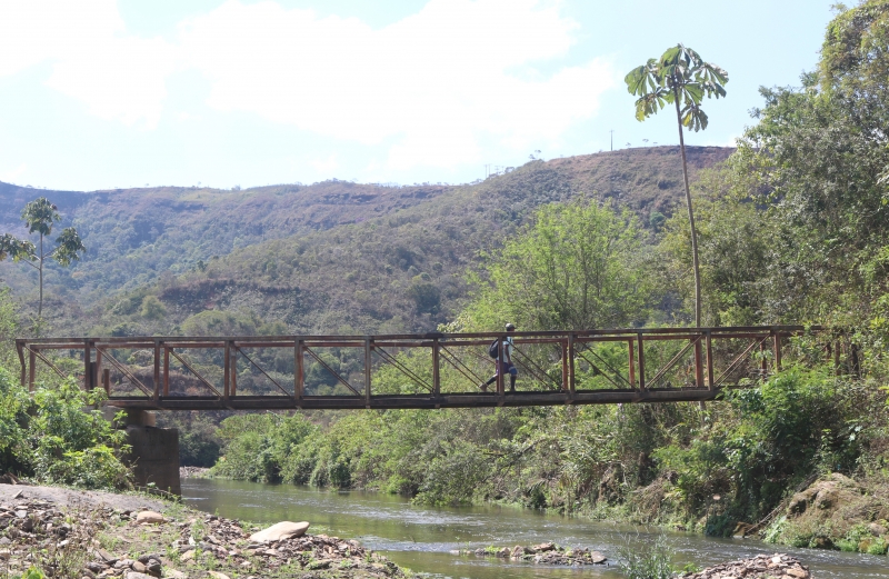 Ponte de acesso do Bairro Santo Antônio a Comunidade Mata Cavalo
