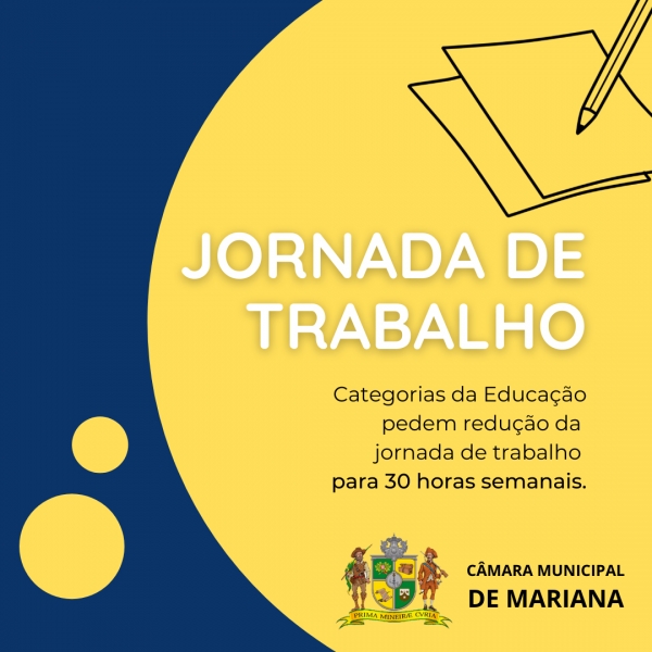Câmara recebeu representantes de categorias que pedem redução da jornada de trabalho