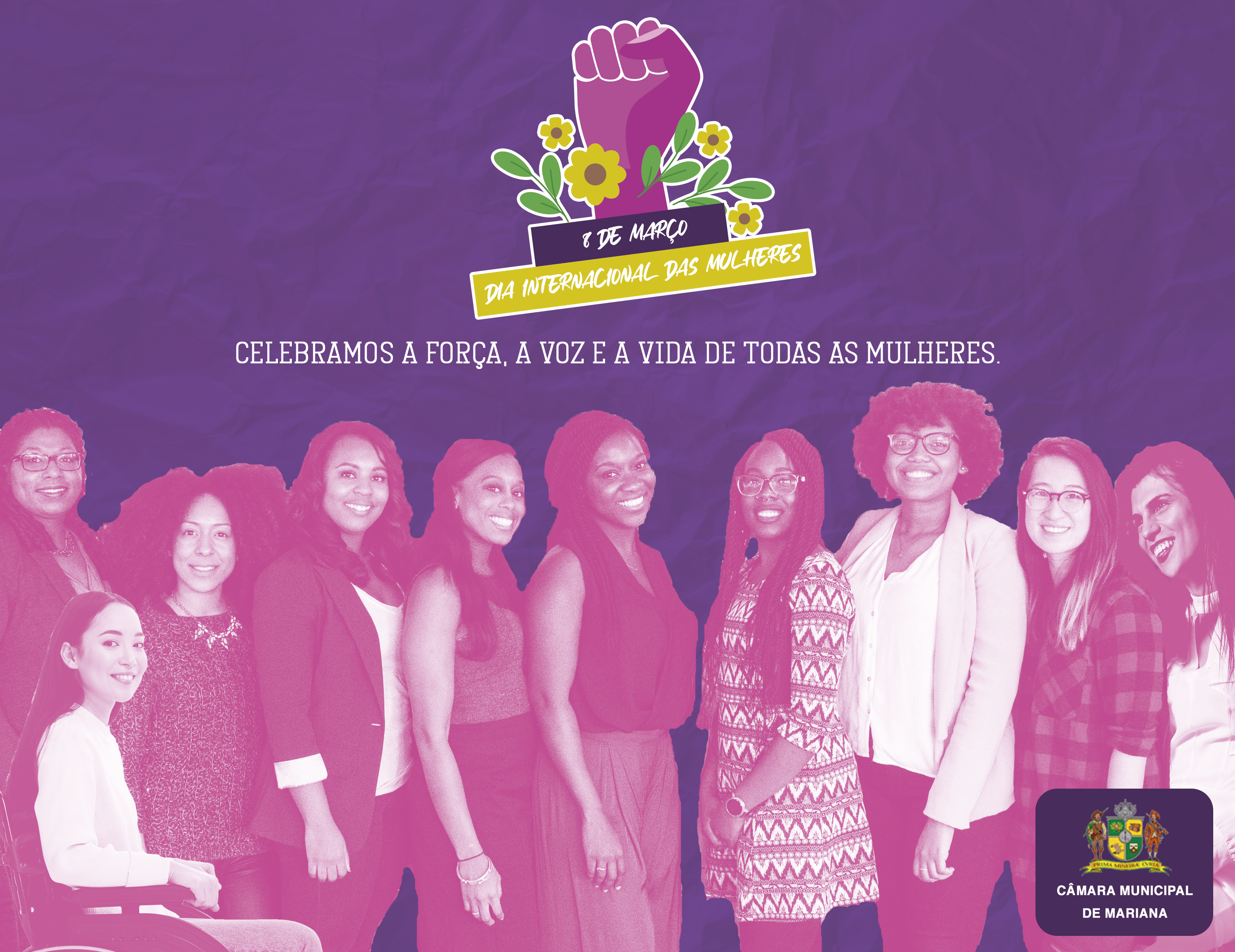8 de MARÇO - DIA INTERNACIONAL DA MULHER