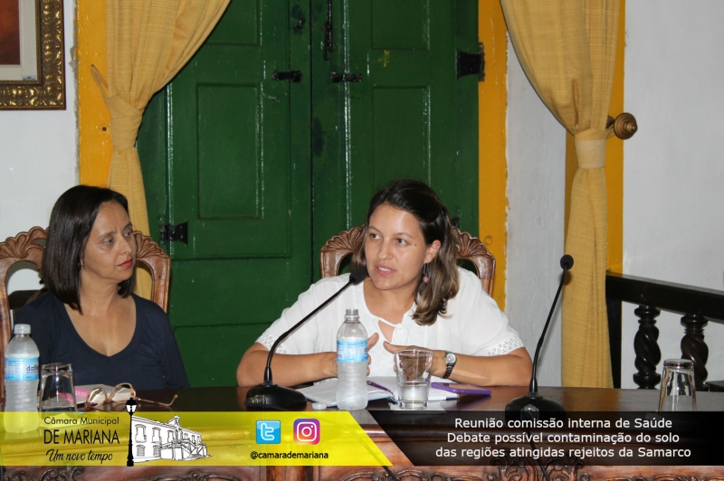 Legislativo Marianense debate estudo sobre contaminação de solo após rompimento de barragem