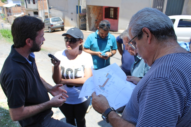 Vereadores fazem visita técnica aos bairros Nossa Senhora Aparecida e Rosário.
