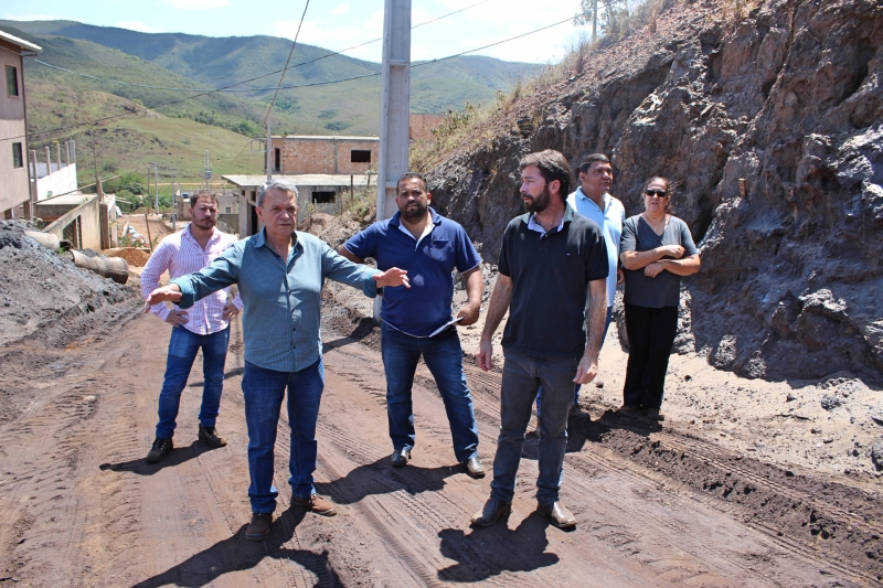 Vereadores fazem visita técnica aos bairros Nossa Senhora Aparecida e Rosário.