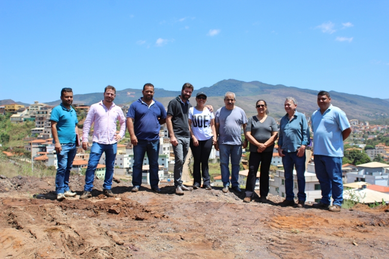 Vereadores fazem visita técnica aos bairros Nossa Senhora Aparecida e Rosário.