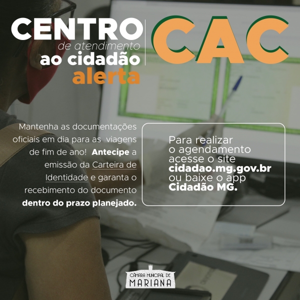 Carteiras de identidade devem ser emitidas com antecedência para viagens de fim de ano