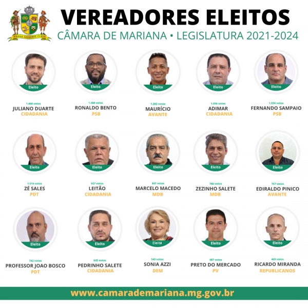 Câmara registra 78% de reeleição entre os nove vereadores que concorreram a um novo mandato