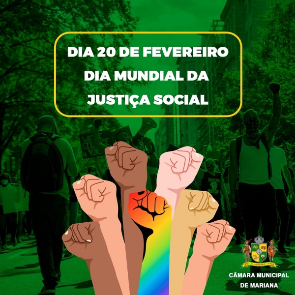 20 de fevereiro Dia Internacional da Justiça Social